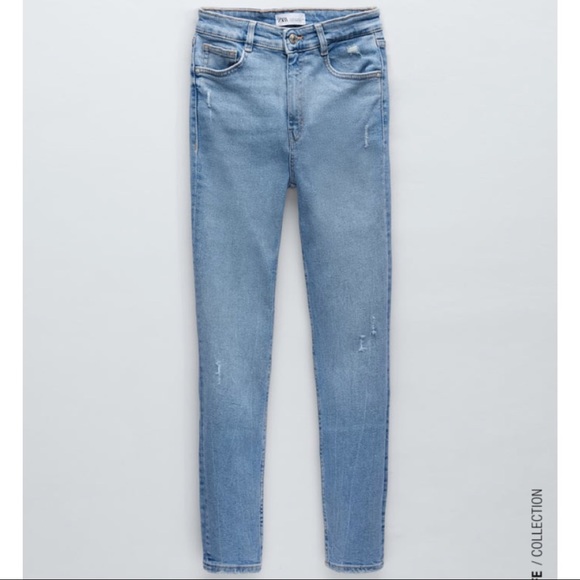 Zara Hi-Rise Skinny Jeans - Picture 1 of 1